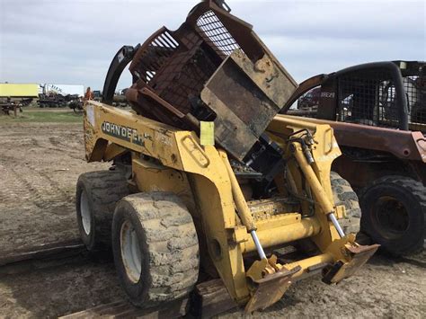 salvage 260 skid steer|john deere 260 for sale.